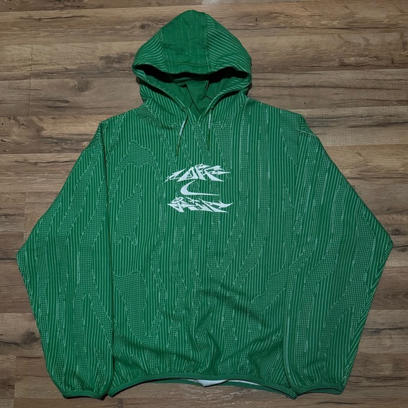 Nike x Off-White Engineered Kelly Green Hoodie Sweatshirt